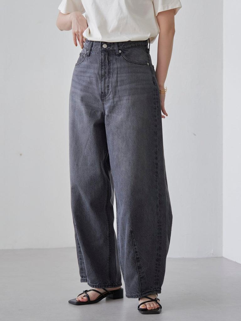 Cohen Trendy & Figure-Covering Curve Denim Pants, Fits All Skeletons, 76406480341, 1950 DK.GRAY (19), Size M