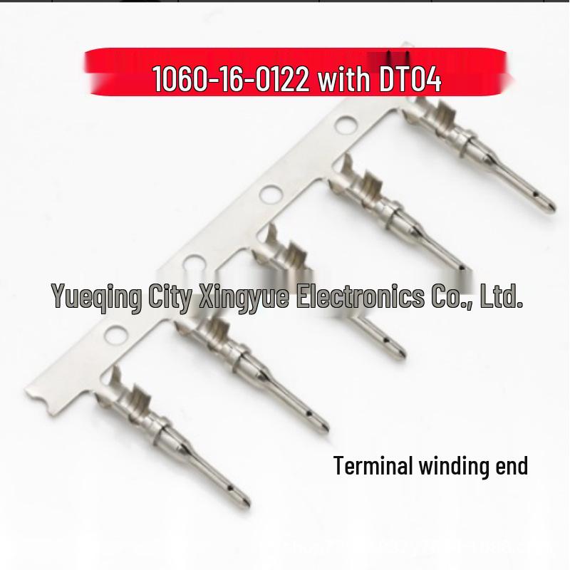 DT Series 2-12 Pin Waterproof Auto Connector (Deutsch Type) with Crimped Terminals