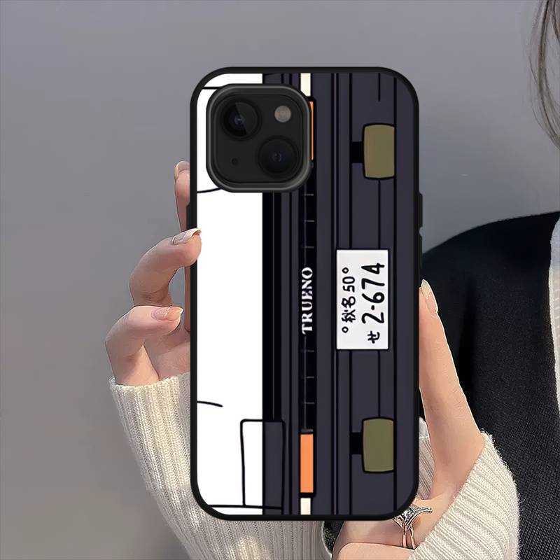 Initial D AE86 Cars Phone Case For iPhone Mini 11 12 13 14 15 16 Pro Max Plus Shell