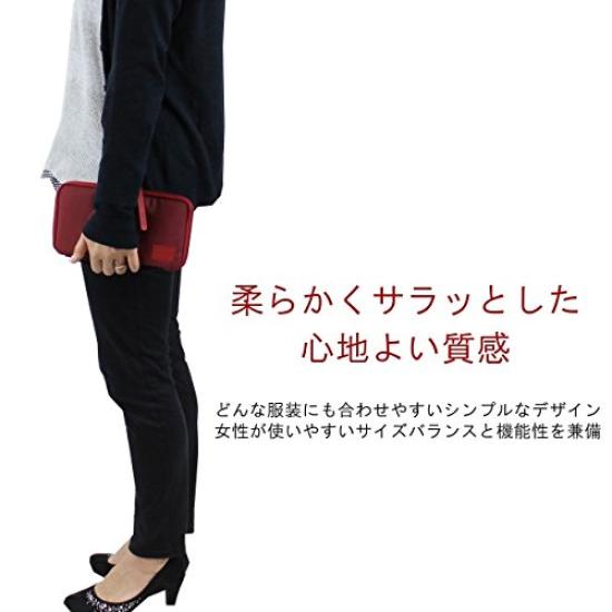 (Dziewczyna Portier) PORTER GIRL 2way Shoulder Pouch 2way Travel Organizer [Peleryna] 2.Bordeaux