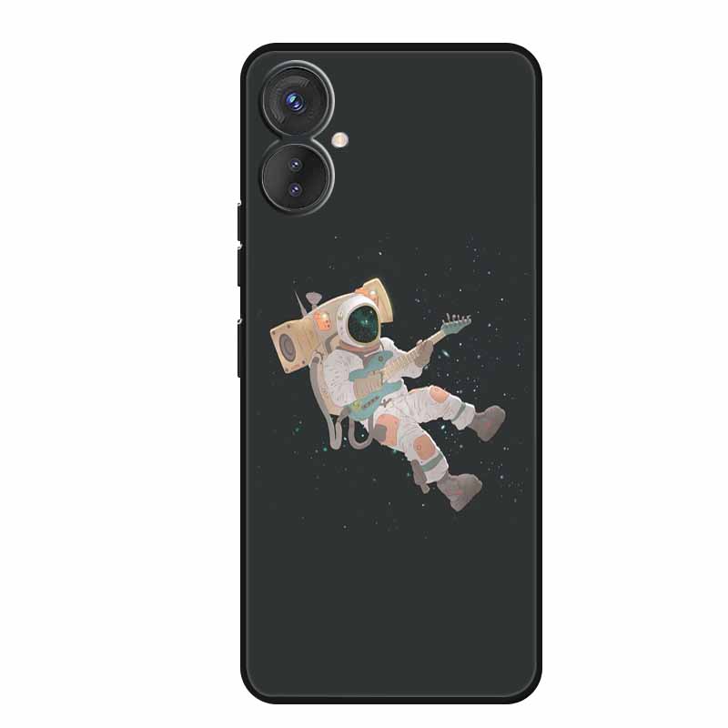For Tecno Spark 9 Pro Case Astronaut Silicone TPU Soft Back Cover Cases For Tecno Spark9 Pro 9Pro KH7 KH7n Funda Spaceman Capa