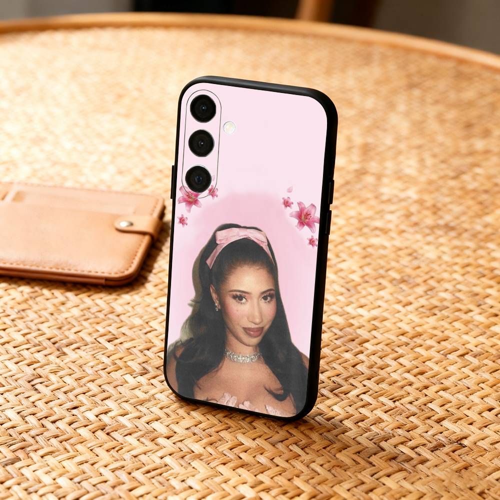 K-Kali uchis S-Sincerely Singer Phone Case For Samsung A73,72,71,53,52,51,22,91,80, Soft Black Cover