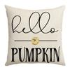 New Harvest Festival Autumn Cushion Pumpkin Vase Sunflower Home Cushion Pillow Cover