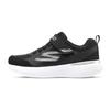 Go Run 400 V2 Velcro Fashion Running Outdoor Low Top Casual Shoes Kids Sneakers Black White 405104L-BKSL
