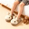 Baby Warm Cotton Shoes Autumn Winter New Boys Girls Cartoon Animal Cotton Slippers Non Slip Comfortable Soft Sole Plush Slippers
