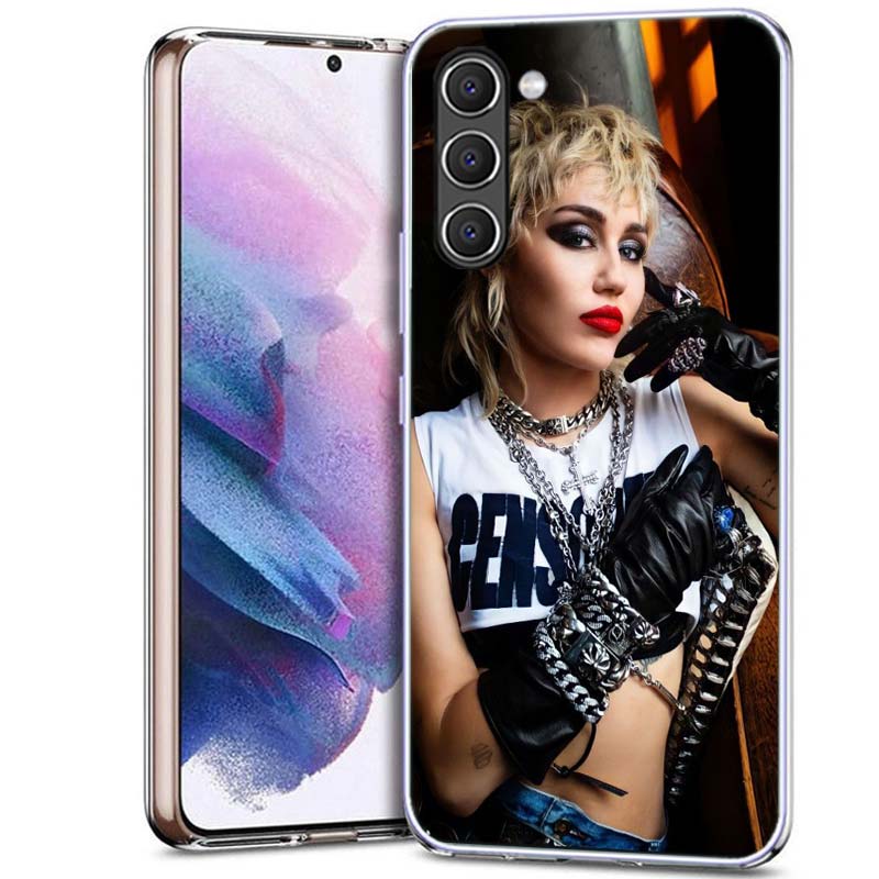 M-Miley Cyrus Singer Phone Case for Samsung A54 A14 A24 A34 A17 A37 A57 A55 A35 A25 A15 A13 A23 A33 A53 A07 A05S A04S A03 A73 Ga