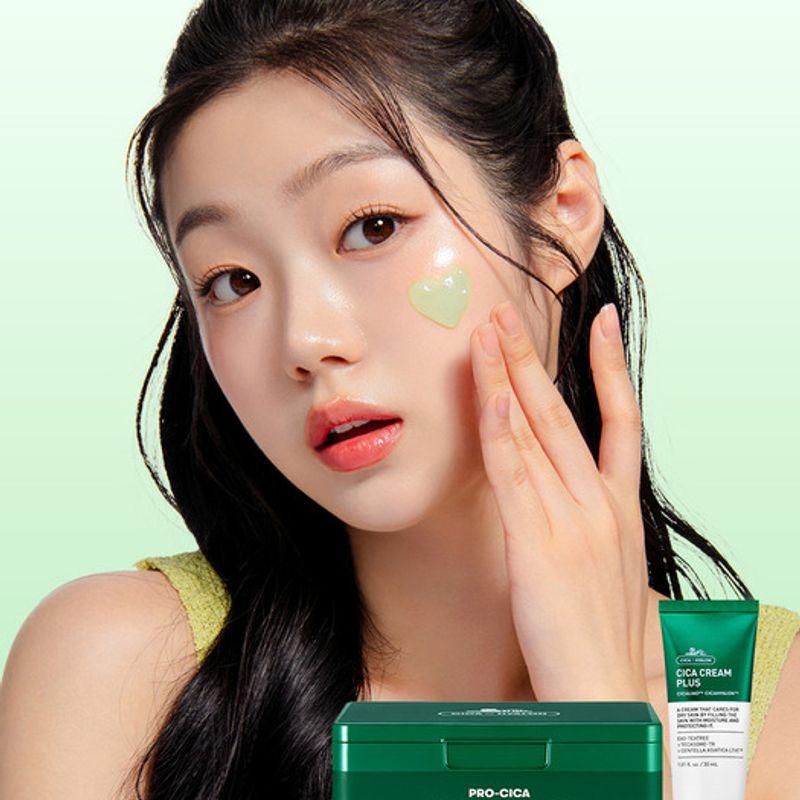 [Хит продаж VT Комбинация] Pro Cica Ежедневная успокаивающая маска 30 листов + Cica Крем Плюс 30 мл