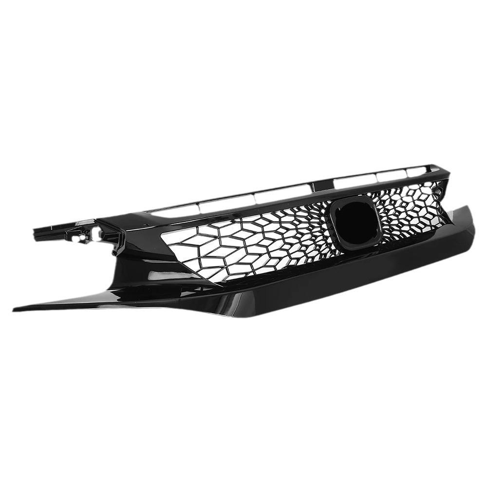 Cross-Border Black Middle Net Grille for 2016-2021 Honda Civic Type S Front Modification Parts