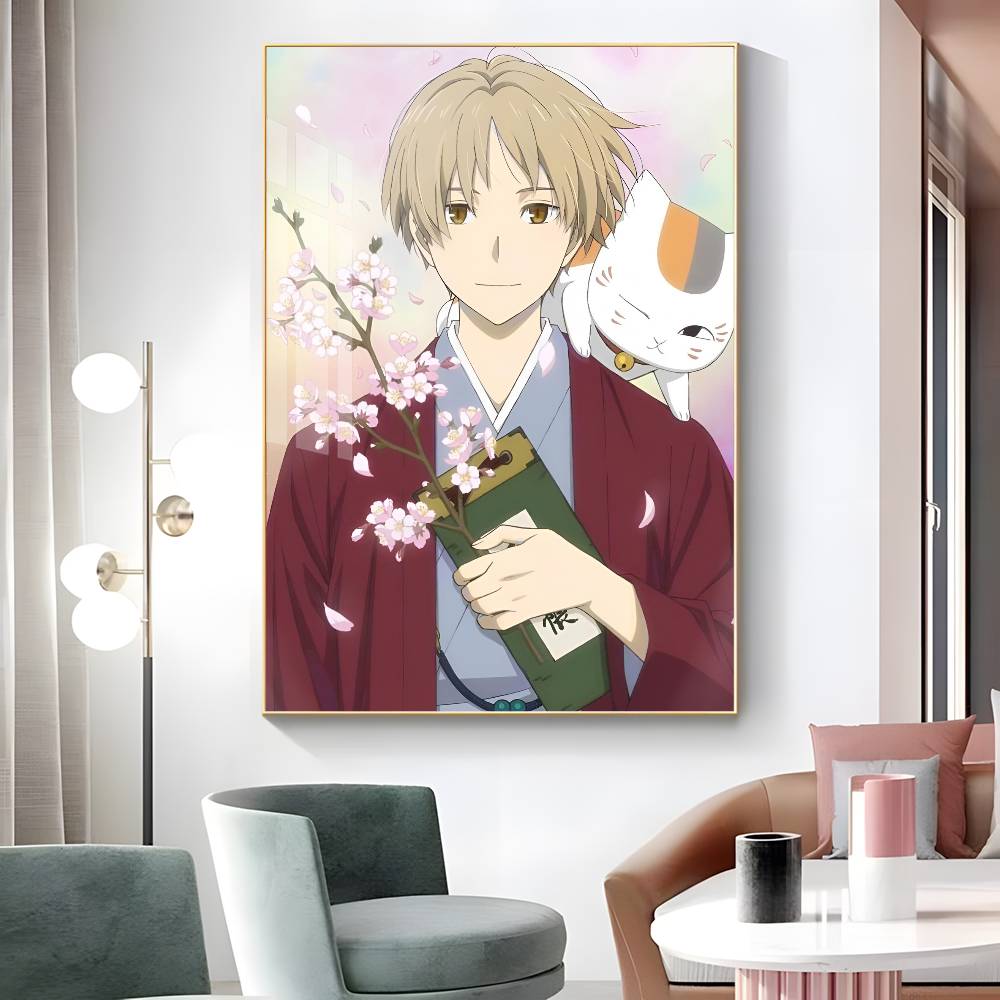 1pc Natsumes Book Of Friends Anime Poster Sticker Print Waterproof Wall Art For Living Room Bedroom Home Decor