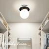 IRALAN Nordic Glass Ceiling Light Single LED Ceiling Lamp Entryway Hallway Balcony Living Room Bedroom Aisle Light Fixtures