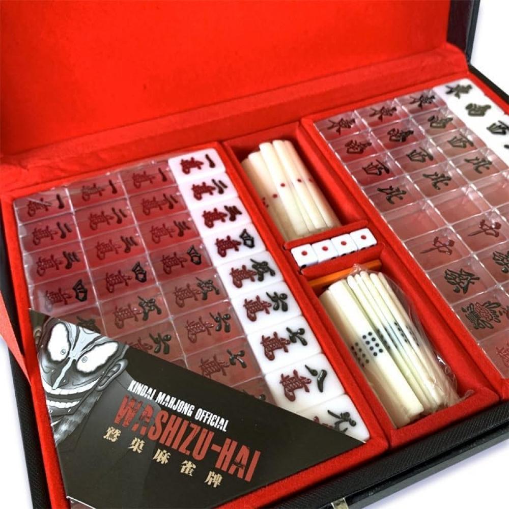 Generic Red Eagle Nest Mahjong Tiles