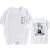 Japanese Anime Chainsaw Man T-shirt Pochita Cartoon Harajuku Makima Graphic Men's T-shirt Casual High-quality Comic T-shirt