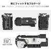 SMALLRIG 3081B Camera Cage for Sony A7C Arca-Type Plate Side Lock 1/4-20 3/8-16 ARRI Cold Shoe Vlogging Rig Accessory