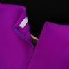 Luxury Purple Dresses Woman O Neck Long Sleeve Package Hips Plus Size Xxxl Mid Calf High Quality Vestidos Mujer Dress