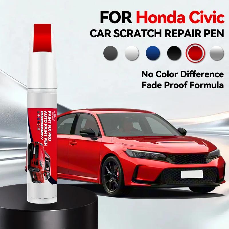 

Exclusive Purpose Vehicle For HONDA CIVIC Touch Up Paint Wheel Repair Kit Quick And Easy Wheel Scratch Repair Rim Paint For Car червоний