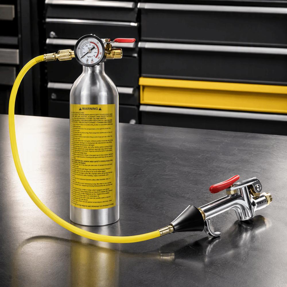 Pressure Control AC Flushing Kit Air Conditioning Flush Kit Cylinder Cooling System