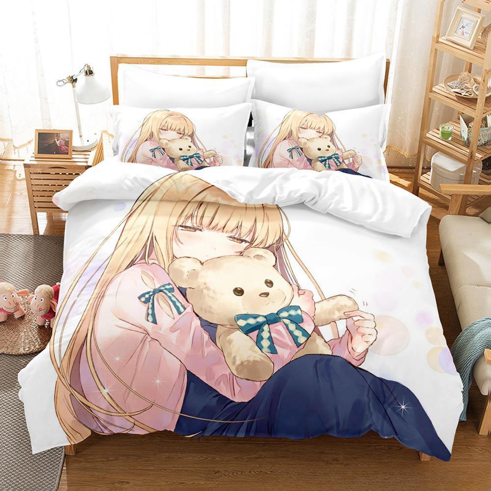 New The Angel Next Door Spoils Me Rotten Bedding Set Single Twin Full Queen King Size Bed Set Adult Kid Bedroom Duvet Cover Set