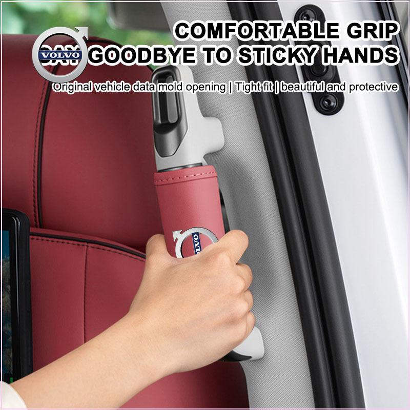 Car Leather Roof Handle Anti-Scratch Protector Mat Accessories for Volvo V40 V50 V60 V90 XC60 XC70 XC90 S40 S60 S70 S80 S90 Car Goods