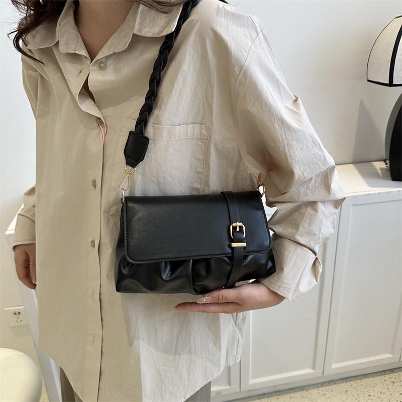 Trendy Summer Crossbody Bag 2023 Elegant Fashion Street Style Pu Leather Shoulder Bag