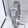 GREALY 2024 Dámské vodotěsné módní křemenné náramkové hodinky se čtvercovým pouzdrem a diamanty