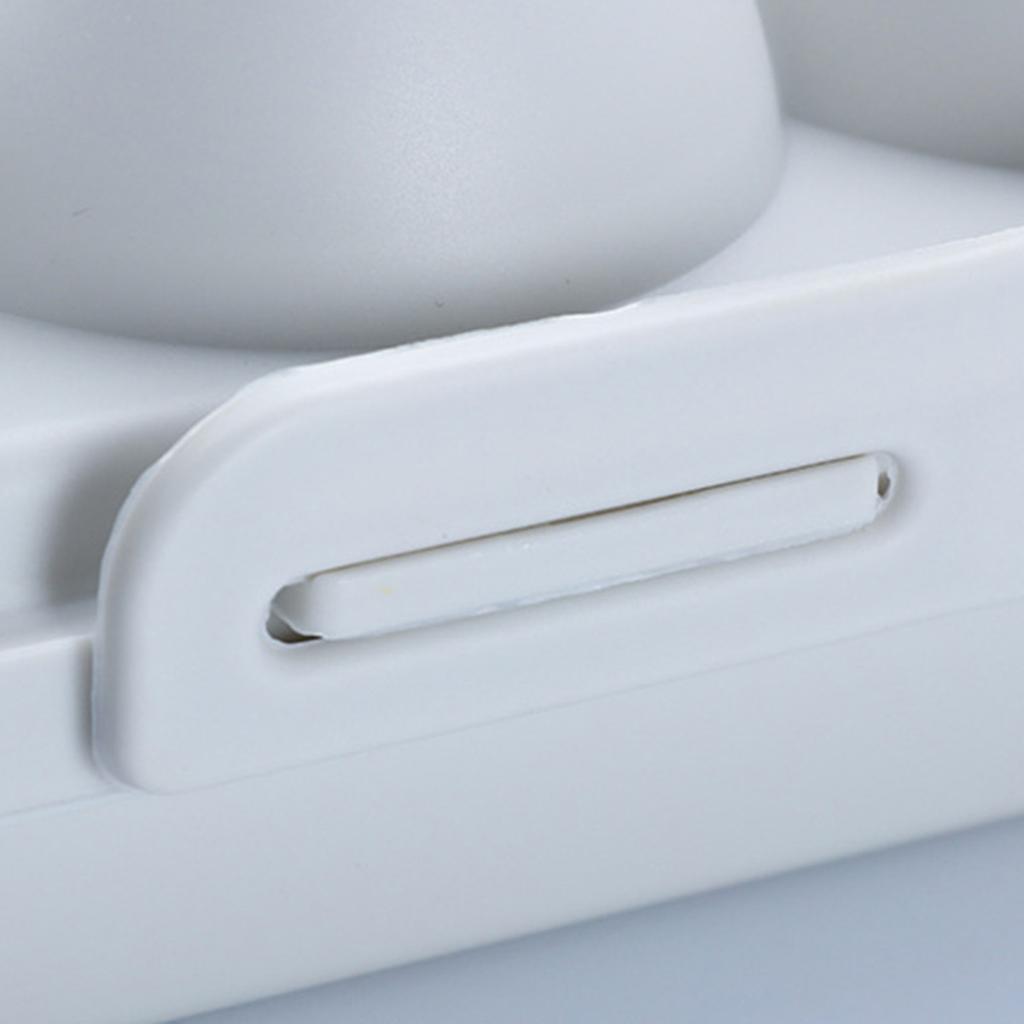 Useful Well Protect No Burrs PP Temperature Resistant Egg Storage Box for Home Egg Box