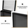 Sturdy Wooden Jersey Display Frame with Clear Acrylic Cover for Football Soccer Basketball Baseball Shirts T Shirt Sports