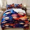 Duvet Cover Pillowcase Jujutsu Kaisen Satoru Gojo Bedding Set 2/3piece Set Adult Kid Bedroom Single Large Size Home Textiles