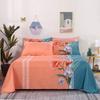 Printed Simple Bed Sheet Dormitory Pure Washed Cotton Single Double Bed Skin-friendly Comfortable Bed Sheet