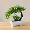 Plant Bonsai Fake Flower Potted Ornament Home Hotel Garden Decor Gift