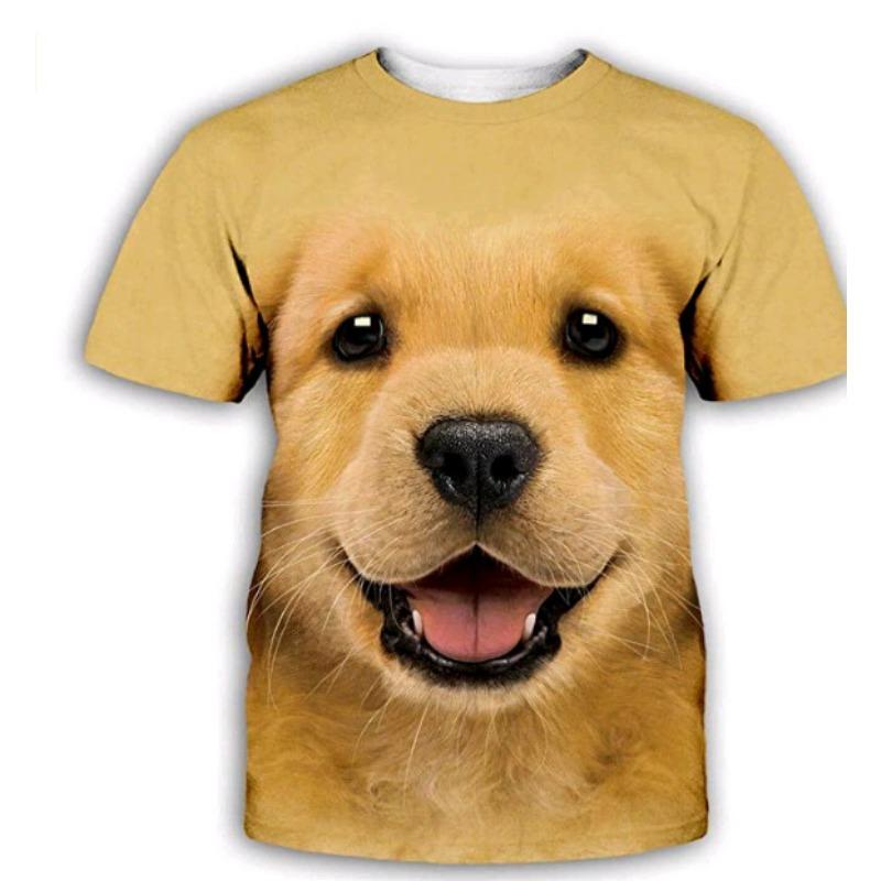 Летняя мужская футболка с милым принтом в виде мешочка 3D — фото 16