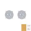Minimalist Luxury Moissanite Stud Earrings Women Six-Prong Setting Sterling Wedding Fashion Jewelry