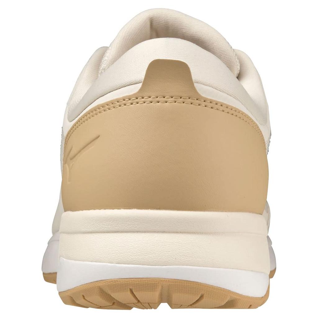 Mizuno WAVE CrossE Energy Walking Casual Size 3E XE-1 Shoes, Lightweight, Wide-Waist Sneakers, Beige, 27.5 cm,