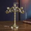 Candle Holder Ornament, Lightweight, Sturdy, Candlestick Holder, Candle Stand, Home Decoration for Dining Room Living Room