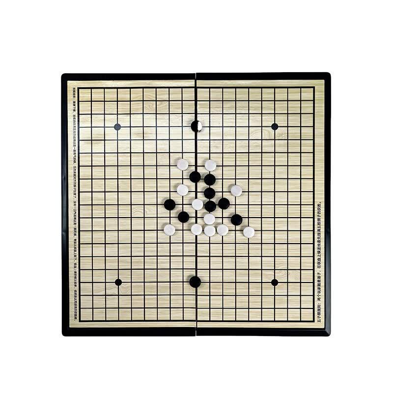 Children's Portable Magnetic Go & Gomoku Game Set