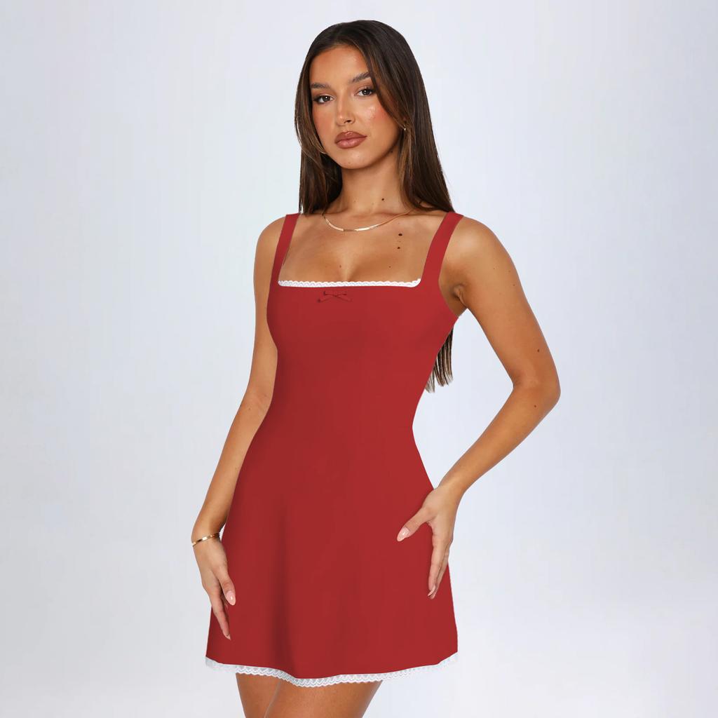 Mini-Kurzkleid für Damen