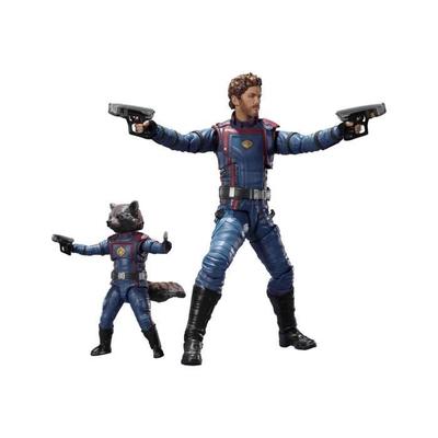 Figurines S.H. Figuarts Star Lord &; Rocket Raccoon - Bandai Tamashii Nations - Guardians of the Galaxy Vol. 3