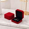 Yousheng 3-in-1 Jewelry Box, Octagonal Design, Soft Flannel Shockproof Organizer, for Necklaces Rings Earrings Wedding