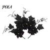 Layered Flower Hair Accessory Halloween Hoop, Flexible Base Headband with 3D Multi-Layered Floral Design, Headgear Handmade Fabric Flowers Day of The