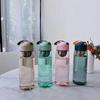 New Large Capacity Water Bottle with Filter, High-Design Outdoor Portable Cup with Rope, Creative Sports Plastic Jug