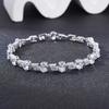 Full Diamond Zircon Bracelet Women'S Simple Temperament Flash Diamond Zircon Bracelet