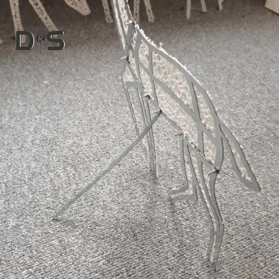 LED-Rentier-Weihnachtsdekoration, Eisenrahmen, Beleuchtung, Hirsch-Ornament, Rentier-Statuen für drinnen und draußen, für Garten, Rasen, Hof, Dekor