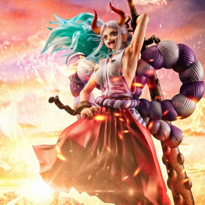 

31 см аниме The Grandline Lady Yamato фигурка Wano One Piece поп-фигурки Yamato фигурка украшения куклы ПВХ модель игрушки