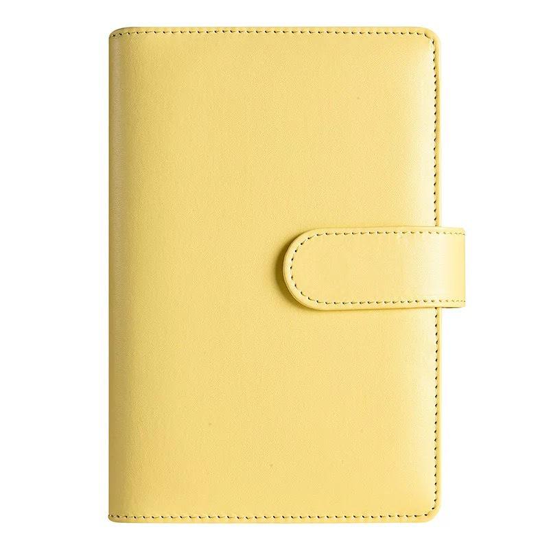 Cross-Border A6 Macaron Cash Budget Notebook with Creative Labelable Journal Binder
