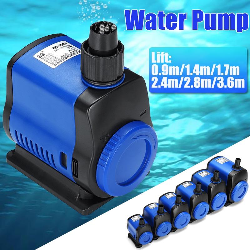 IPX8 5W/20W/35W/45W/80W Submersible  Motor 0.9-3.6M 500-3500L/H Water Pump 220V