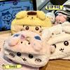 Chiikawa Anime Plush Pen Case Cartoon Usagi Hachiware Large Fluffy Cute Stationery Pouch Student Birthday Gifts For Girls