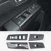 For 2023 Honda CR-V CRV Carbon Fiber Inner Window Lift Button Frame Cover Trim