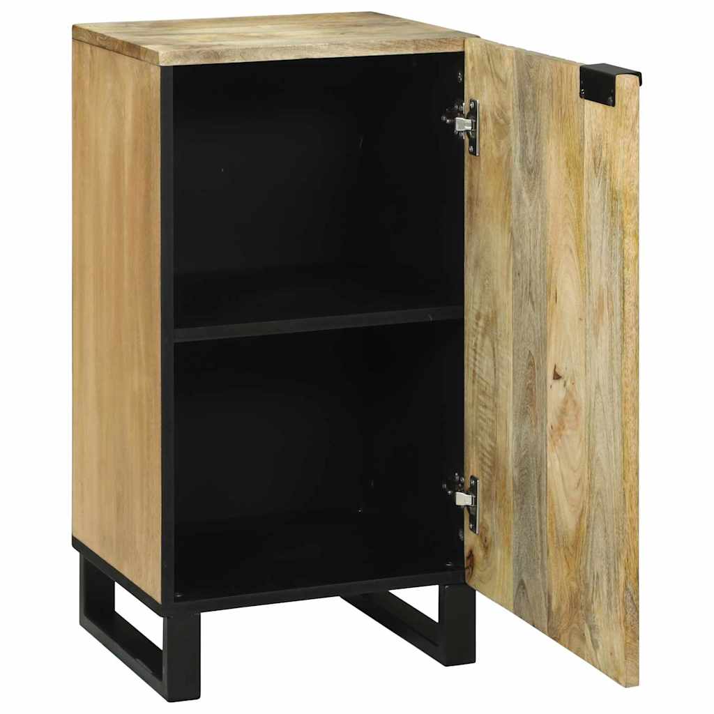 vidaXL Sideboard Natur 40 X 33 X 75 Cm Massives Mangoholz