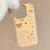 Gilded Colored Small Animals for IPhone 16 Phone Case 17Promax Laser 15 Anti Drop