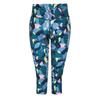 Womens/Ladies Influential 3/4 Recycled Printed Leggings