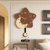 Bedrooms Aesthetic Wall Clocks Wooden Creative Kitchen Living Room Wall Clocks Vintage Led Reloj De Pared Living Room Decoration